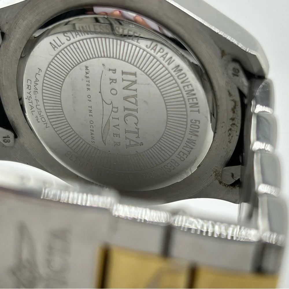 Invicta Pro Diver MOP 50M WR 18336 Japan Quartz Watch #524